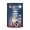 Cats Menu / Паучи Кэтс Меню для взрослых кошек с Ягненком кусочки в соусе Профилактика МКБ (цена за упаковку)