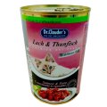 Dr.Clauder's / Консервы Доктор Клаудерс для кошек Кусочки в соусе с Лососем и тунцом (цена за упаковку)