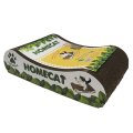 Homecat Мятная Волна / Когтеточка Хоумкэт для кошек Малая Гофрокартон