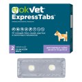 Okvet ЭкспрессТабс / Таблетки Оквет от Клещей Блох Вшей Круглых и Ленточных гельминтов для собак весом от 30 кг до 60 кг со вкусом мяса