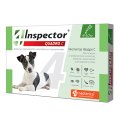 Inspector Quadro С / Капли Инспектор от Внешних и Внутренних паразитов для собак весом от 4 до 10 кг