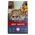 Mr.Buffalo Adult Sensitive / Сухой корм Мистер Бафало для кошек с Чувствительным пищеварением Индейка