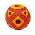 Homepet Silver Series / Игрушка Хоумпет для собак Мяч фигурный Каучуковый D 6,4 см х 5,9 см