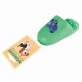 Homepet / Игрушка Хоумпет для собак Тапок зеленый с пищалкой винил