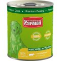 Четвероногий Гурман Мясное ассорти / Консервы для Щенков с Потрошками (цена за упаковку)