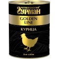 Четвероногий Гурман Golden Line / Консервы Золотая линия для собак Курица натуральная в желе (цена за упаковку)