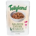 Pettric Teilyland Salmon Chunk In Sauce / Влажный корм Петрик для кошек полнорационный с Лососем в соусе (цена за упаковку)