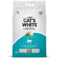 Cat's White Marseille Soap Scented / Комкующийся наполнитель Кэтс Уайт для кошачьего туалета с ароматом Марсельского мыла