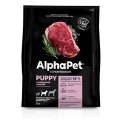 AlphaPet Puppy Superpremium / Сухой корм АльфаПет для Щенков, беременных и кормящих собак Средних пород Говядина рис