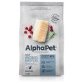 AlphaPet Superpremium Monoprotein / Сухой корм АльфаПет для взрослых кошек Белая рыба