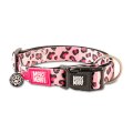 Max & Molly Smart ID / Ошейник Макс и Молли для собак Розовый леопард