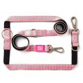 Max & Molly / Мультифункциональный поводок Макс и Молли для собак Ретро розовый