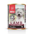 Blitz Sensitive / Консервы Блиц для собак Ягненок с Индейкой (цена за упаковку)
