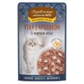 Деревенские лакомства Домашние обеды / Паучи для кошек Утка с Кроликом в нежном желе (цена за упаковку)