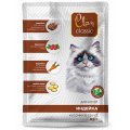 Clan Classic / Паучи Клан для Котят Кусочки в соусе Индейка, брусника, морковь (цена за упаковку)