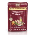 Solid Natura Premium / Паучи Солид Натура Беззерновые для Котят Кусочки в соусе с Цыпленком (цена за упаковку)