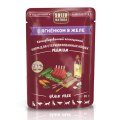 Solid Natura Premium / Паучи Солид Натура Беззерновые для Стерилизованных кошек Кусочки в желе с Ягненком (цена за упаковку)