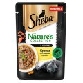 Sheba Natures / Паучи Шеба для кошек Курица и Паприка Паучи (цена за упаковку)