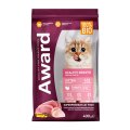 Award Kitten Healthy growth / Сухой корм Авард для Котят от 1 месяца, беременных и кормящих кошек Индейка курица рыбий жир семя льна