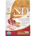 Farmina N&D Ancestral Grain Adult Neutered Chicken Spelt Oats Pomegranate / Сухой Низкозерновой корм Фармина для взрослых Стерилизованных кошек и Кастрированных котов Курица с Гранатом