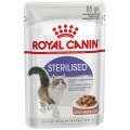 Royal Canin Sterilised / Влажный корм (Консервы-Паучи) Роял Канин Стерилайзд для взрослых кастрированных котов и Стерилизованных кошек в Соусе (цена за упаковку)