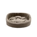 Homepet Rosy grey / Диванчик Хоумпет для домашних животных Жаккард Розово-серый