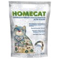 Homecat / Силикагелевый наполнитель Хоумкэт для кошачьего туалета аромат Морозная свежесть