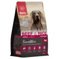 Blitz Sensitive Adult All Breeds Beef & Rice / Сухой корм Блиц для взрослых собак всех пород Говядина рис