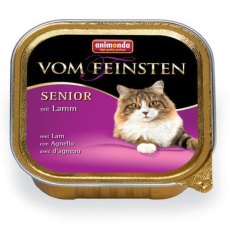 Animonda Vom Feinsten Senior Lamm / Консервы Анимонда для Пожилых кошек старше 7 лет с Ягненком (цена за упаковку)
