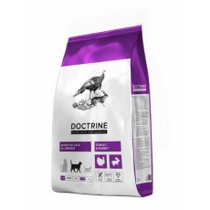 Doctrine Sensitive Cats All Breeds Turkey & Rabbit / Корм Доктрин беззерновой для кошек и котов с чувствительным пищеварением с индейкой и кроликом