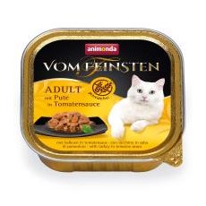 Animonda Vom Feinsten Adult Turkey in tomato sauce / Консервы Анимонда для кошек Индейка в томатном соусе (цена за упаковку)