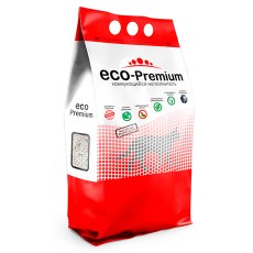 Eco Premium Green / Наполнитель Эко Премиум Грин для кошачьего туалета Древесный Сосна Без ароматизатора