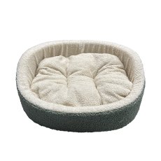 Homepet / Диванчик Барашек зелено-кремовый