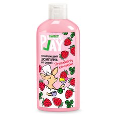Animal Play Sweet Strawberry Ice-cream / Шампунь Энимал Плей для собак и кошек Укрепляющий Клубничное мороженое
