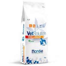 Monge VetSolution Dog Renal and Oxalate / Ветеринарная диета Монж Ренал и Оксалат для собак при ХПН и Профилактике образования уролитов оксалата кальция