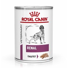 Royal Canin Renal Canine / Ветеринарный влажный корм (Консервы) Роял Канин Ренал для собак Заболевание почек (хроническая почечная недостаточность) (Цена за упаковку)