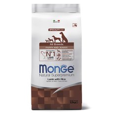 Monge Dog Speciality Puppy & Junior Lamb & Rice / Сухой корм Монж Спешиалити для Щенков всех пород Ягненок с рисом и картофелем