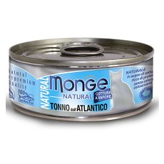 Monge Cat Natural / Консервы Монж Натурал для кошек Атлантический Тунец (цена за упаковку)
