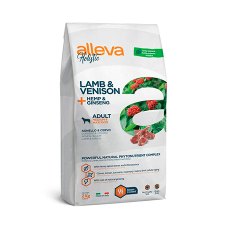 Alleva Holistic Adult Medium Maxi Lamb Venison & Hemp Ginseng / Сухой корм Аллева для собак Средних и Крупных пород Ягненок Оленина Конопля Женьшень