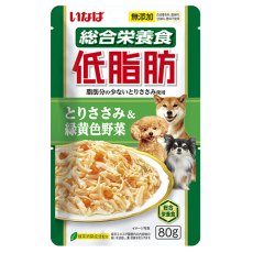 Inaba Teishibo / Паучи Инаба Тэисибо для собак Куриное филе с овощами в желе (цена за упаковку)