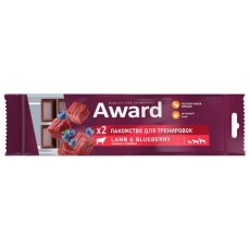 Award / Лакомство Авард для тренировок для собак и щенков с 3 месяцев с ягненком и голубикой