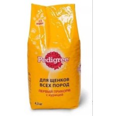 Pedigree / Сухой корм Педигри Первый прикорм для Щенков Всех пород Курица