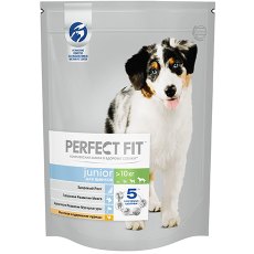Perfect Fit Dog Junior / Сухой корм Перфект Фит для Щенков Средних и Крупных пород Курица