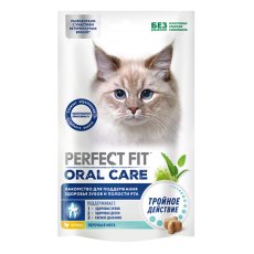 Perfect Fit Cat Oral Care / Лакомство Перфект Фит для кошек c Курицей и перечной мятой (цена за упаковку)