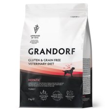 Grandorf Veterinary Diet Hepatic / Полнорационный диетический корм Грандорф для собак для Поддержания функций печени при ХПН