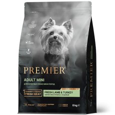 Premier Adult Mini Fresh Lamb & Turkey / Сухой корм Премьер для взрослых собак Мелких пород Свежее мясо Ягненка с индейкой
