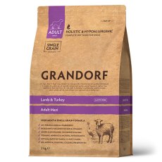 Grandorf Holistic & Hypoallergenic Large Lamb & Turkey / Сухой корм Грандорф Низкозерновой для взрослых собак Крупных пород Ягненок Индейка