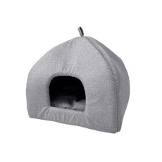 Homepet Melange / Лежак избушка Хоумпет для домашних животных мягкий Жаккард 42 х 42 х 50 см