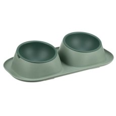 Homepet Frost Touch Mini / Миска Хоумпет для животных Двойная 2 х 200 мл