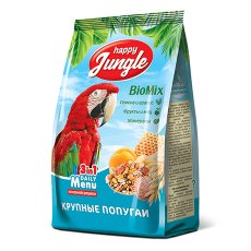 Happy Jungle 3in1 Daily Menu / Корм Хеппи Джангл для Крупных попугаев